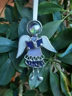 „Aniołek z książeczką ” nr 8 ) witraż Tiffany, IDEALNY PREZENT .