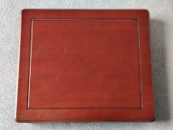 Eleganckie Drewniane Etui na monety 1 Uncjowe Super Stan