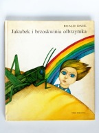 Książka Jakubek i brzoskwinia olbrzymka Raold Dahl sztywna oprawa