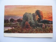 MICHAŁ POCIECHA JESIEŃ przedwojenna POCZTÓWKA