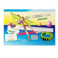 Blok techniczny A4 PREMIUM 250G