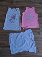 Bluzeczka dla dziewczynki bez rękawów rozm. 134/140