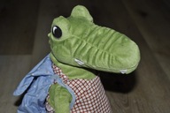 pluszak maskotka świetny krokodyl turysta z plecakiem Fabler IKEA 58 cm