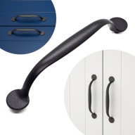 UCHWYT MEBLOWY CZARNY MATOWY 145MM IKEA SKRUVBY BRIMNES PAX METOD