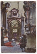Kraków Tondos 1917r obieg 34 Pułk Ob. Krajowej do Przeworsk Błonie Browarne