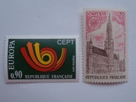 Francja - Europa CEPT 1973 - Mi. 1826-27 **