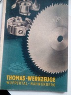 THOMAS -WSRKZEUGE, Katalog narzędzi do obróbki metali