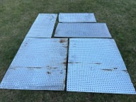 BLACHA PERFOROWANA OTWÓR KWADRATOWYM RÓŻNE WYMIARY