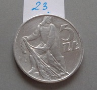 5 złotych z 1974 roku , RYBAK , ŁADNE