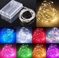 1 opakowanie drut miedziany Led świecący bajkowy łańcuch