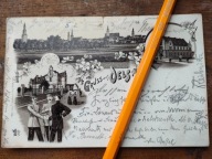 Oleśnica Panoram Gruss Poczta Kasyno Bierutów Trzebnica Oława Wrocław 1900