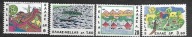 GRECJA - rysunki dzieci 1967 ** Mi 962-5 (2306)