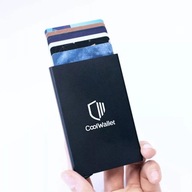 Etui CoolWallet Cardholder z ochroną RFID czarne