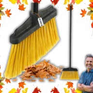 MIOTŁA ULICÓWKA DO ZAMIATANIA CHODNIKA OGRODOWA 120CM NYLONOWA GOSPODARCZA