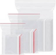 300 x woreczki strunowe zamykane, przezroczyste, wodoodporne