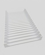 Stojak na płyty CD biały - organizer na 20 CD / uchwyt / podstawka