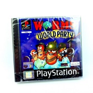 NOWA WORMS WORLD PARTY PS1 PSX PAL PREMIEROWE ANGIELSKIE WYDANIE ENG