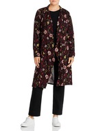 JUNAROSE długi kardigan 4 XL 48 kwiatowy narzutka plus size