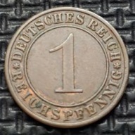 **NIEMCY [1435] *1 Reichspfennig 1936 A