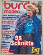 BURDA MODEN 9/1985 Semptember Macht Mode zum Mitmachen Wykroje 95 Schnitte