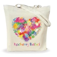 Torba eko bawełniana zakupy prezent - TWÓJ NAPIS