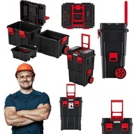 MOBILNA SKRZYNKA NARZEDZIOWA WALIZKA NA NARZEDZIA 3W1 NA KOLKACH DUZA XXL