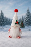 SKRZAT MIKOŁAJ GNOM ŚWIĄTECZNY NA PREZENT BOŻE NARODZENIE STOJĄCY LED