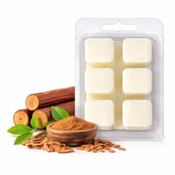 NATURALNY WOSK SOJOWY ZAPACHOWY DO KOMINKA komplet 6 sztuk DRZEWO SANDAŁOWE