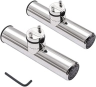 Geloo - Zestaw 2 regulowanych uchwytów na wędki ze stali nierdzewnej a403