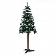 CHOINKA SOSNA NA PNIU OŚNIEŻONA 180 CM DIAMENTOWA JAK ŻYWA ZE STOJAKIEM