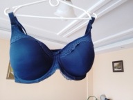 Granatowy biustonosz - GB36F/EU 80G - bdb !!