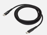 Kabel w/a USB typ C - USB typ C 3 m czarny