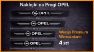 4 szt Opel Zafira Insignia Astra Corsa Naklejki ochronne na progi Bagażnik