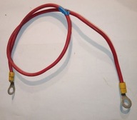 przewód 0,6 m zwora złączka 1 x 6mm2 LgY 6 mm2 zakuty 8/8 mm Cu