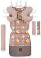 WKŁADKA DO SPACERÓWKI WÓZKA DLA DZIECKA UNIWERSALNY DWUSTRONNY ZESTAW