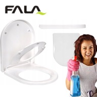 DESKA SEDESOWA WOLNOOPADAJĄCA TOALETA ŁAZIENKA DESKI SEDES BIAŁA