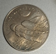 Kazachstan 50 tenge 2014r. Kosmos - Buran BCM