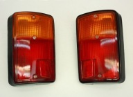 Tylne oryginalne nowe lampy + klosze kompletne Fiat 126p FL BIS Maluch