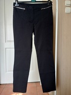 spodnie materiałowe proste c&a strecz 38