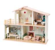 Drewniany domek dla lalek PREZENT DLA DZIECKA