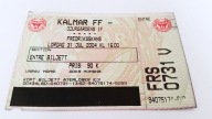 bilet KALMAR FF (Szwecja)