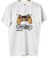 KOSZULKA PREZENT DLA GRACZA PLAYSTATION XBOX NINTENDO GRAM W GRY