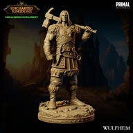 Barbarian Wulfheim - UK - figurka RPG DnD D&D - druk 3D 14K