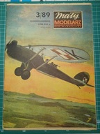 Samolot towarzyszący LUBLIN R-XIII D skala: 1:33 Mały Modelarz nr 3/1989