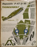 MODELPOL 08 THUNDERBOLT P-47 D-10 1:33