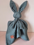 Przytulanka króliczek dla niemowląt|100% bawełna|Handmade|Wafelek
