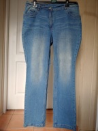 Spodnie dżinsy Cecilia classics proste 46 strecz