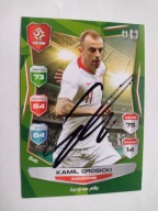 Karta panini autograf Polska Kamil Grosicki PZPN