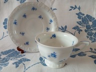 Antyczna filiżanka do kawy Rosenthal Maria niebieskie różyczki