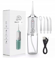 Bezprzewodowy irygator do zębów 8 końcówek 3 tryby pracy